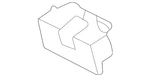 Genuine Mitsubishi Hood Latch Cover 5915A334. Fixed Price $27.72.