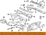 Gm Oem 19-23 Silverado 1500 Ld Cab Cowl-side Seal 84461973. Fixed Price $38.39.