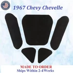 New 1967 Chevrolet Chevelle Hood Insulation Gray/black Rem #CVL-HIN-020. Fixed Price $84.99.