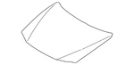Genuine Mazda Hood Panel GPYA-52-31XC. Fixed Price $983.28.