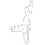 Genuine Lexus Hood Latch Support 53209-60200. Fixed Price $51.08.
