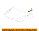 Gm Oem 13-17 Enclave Hood Exterior Trim-molding 23142430. Fixed Price $79.14.