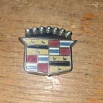 Vintage Cadillac Rear Trunk Emblem 9724504 1.75 X 1.5 Inches 3D Color Gm. Fixed Price $20.79.