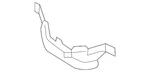 Genuine Mitsubishi Latch Cover 5915A212. Fixed Price $18.44.