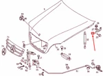 New Mercedes-benz Ml W163 Bonnet Left Hinge A1638800328 Genuine. Fixed Price $149.96.