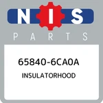 65840-6CA0A Nissan Insulatorhood 658406CA0A, New Genuine Oem Part. Fixed Price $149.63.
