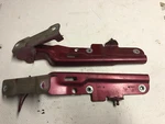 06 07 08 09 Ford Explorer Xlt Pair Of Hood Hinges,red ,paint Code G2. Fixed Price $35.00.