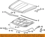 Gm Oem 15-20 Escalade Esv Hood Components-assist Spring 23258269. Fixed Price $48.05.
