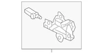 Genuine Kia Latch 81130-H8010. Fixed Price $52.77.