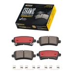 Rear Ceramic Brake Pads W/ Clips For 2013 2014 2015 Chevy Malibu 2.0L 2.4L 2.5L. Fixed Price $22.99.
