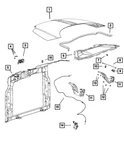 Genuine Mopar Hood Latch Release Handle 1RZ25JD7AC. Fixed Price $16.38.