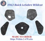 New 1963 Buick Lesabre Wildcat Hood Insulation Rem #BUK-HIN-072. Fixed Price $84.99.