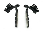 2002 08 Jaguar X-type Hood Hinges Set Driver Passenger Side Front Bonnet. Fixed Price $40.00.