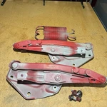 1993-1997 Volvo 850R Hood Bonnet Hinge Pair Left & Right Signal Red Oem. Fixed Price $149.95.