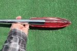 1949 1950 Chevrolet Hood Ornament With Red Plastic Insert Chevy. Fixed Price $125.00.