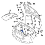 For Audi S4 2004-2009 8E0823509D Front Hood Latch. Fixed Price $228.24.