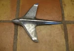 F4 - Vintage 1951 Studebaker Champion Commander Airplane Emblem Hood. Fixed Price $99.95.