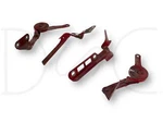 80-96 Ford F250 F350 Truck Hood And Set Red Hinges. Fixed Price $80.00.