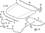 Genuine Honda Hood Latch 74120-3W0-A01. Fixed Price $72.77.