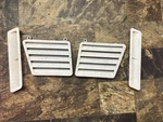 1985-92 Firebird Trans Am Gta Hood Vents Louvers Inserts Complete Set Oem Gm. Fixed Price $260.00.