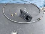 85-89 Toyota MR2 Rear Engine Hood Cover Release Cable & Handle Black AW11 MK1. Fixed Price $75.00.