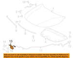 Toyota Oem 2019 Corolla Hood Components-latch 5351012C00. Fixed Price $71.71.