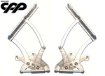 1971-73 Ford Mustang Eddie Motorsports MS149-82M Billet Aluminum Hood Hinges. Fixed Price $868.00.