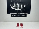 97 98 99 00 01 02 03 04 05 06 Jeep Wrangler Hood Hinge Pair Flame Red PR4 Cc 64. Fixed Price $46.80.