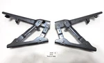 12-20 Oem Tesla Model Front Left Right Active Hood Hinge Bracket Gray Set. Fixed Price $115.00.