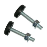 Hood Adjustment Bumpers Flat Standard 1968-72 Oldsmobile Cutlass 442 2PC. Fixed Price $19.85.