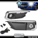 Fog Light Lamp Front Bumper Set Right+left For Honda Civic Sedan 2019 2020. Fixed Price $32.78.
