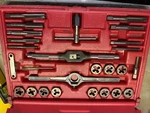 Dayton 4X574A Mechanics Tap & Die Set Made In Usa See Desc. Fixed Price $32.99.
