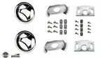 1971 1972 1973 Ford Mustang Mach Twist Hood Lock Pair With Hardware Kit. Fixed Price $235.99.
