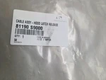 81190 S9000 For 2020-25 Kia Telluride Oem Hood Latch Release Cable. Fixed Price $35.00.