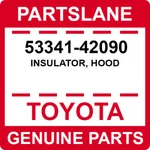 53341-42090 Toyota Oem Genuine Insulator, Hood. Fixed Price $147.74.