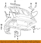 Chrysler Oem Hood-hinge Right 4583734. Fixed Price $24.99.
