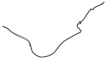 Genuine Nissan Release Cable 65621-9BU0A. Fixed Price $24.99.