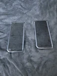 Chevelle 68-69 Ss Super Sport Hood Inserts Louvers W/ Fasteners Ornaments Malibu. Fixed Price $110.00.
