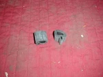 Nos Mopar 1969-73 C Body 1972-4 Hood Side Alignment Bumpers. Fixed Price $30.00.