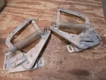 1986 Dodge Power Ram Truck Front Hood And Spring Pair Set Hinges Mount. Fixed Price $99.99.