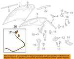 Ford Oem Hood-release Cable 7L1Z16916B. Fixed Price $12.23.