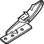 Genuine Bmw Left Engine Hood Hinge 41-61-7-210-671 New. Fixed Price $56.70.