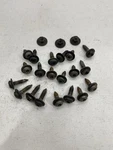 1985-1992 Corvette C4 Hood Wheel House Panel Mounting Steel Torx Screws, (20) Gm. Fixed Price $50.00.