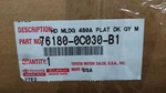 Genuine Oem Toyota 76180-0C030-B1 Hood Bulge Molding Magnetic Gray 14-21 Tundra. Fixed Price $305.37.