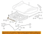 Gm Oem 17-19 Acadia Hood Components-front W'strip 84220407. Fixed Price $55.23.