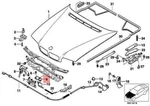 Bmw E38 725TDS 728IL 730D 730IL 735I Center Plate 51238166681. Fixed Price $25.35.