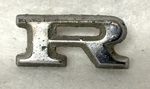 Ford "r" Trim 1/4 ,1967,8 Mustang Hood LETTER,ORIGINAL,EMBLEM,C7AZ-16606-C,OEM. Fixed Price $9.98.