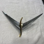 1953,55 Studebaker Champion Commander Hood Emblem. Fixed Price $190.00.