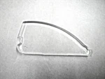 1950 Ford Car Hood Ornament Clear Plastic Insert New *. Fixed Price $19.95.