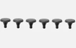 6 Rubber Hood Bumpers! For Classic Gm Chevrolet Olds Pontiac Buick Caddillac Etc. Fixed Price $29.50.